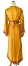 Load image into Gallery viewer, Luna Bell Skirt Co-Ord ~ Golden ~ 100% Silk