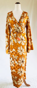 Kamala Dress - Golden Floral - S/M