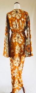 Kamala Dress - Golden Floral - S/M