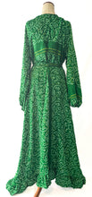 Load image into Gallery viewer, Anika Dress ~ 100% Silk ~ Emerald ~ S/M